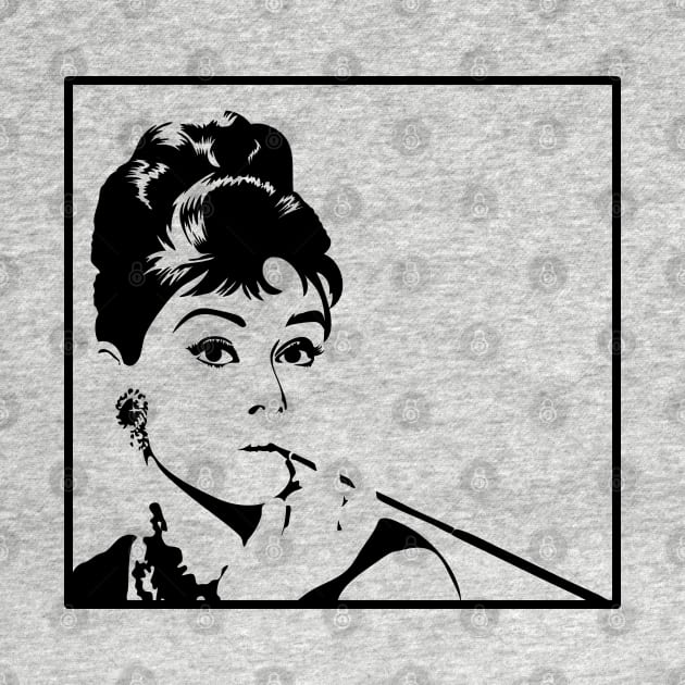 Audrey Hepburn by Randomart